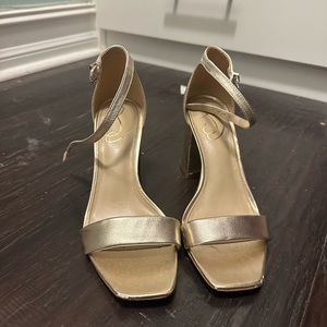 Sam Edelman Gold Heels